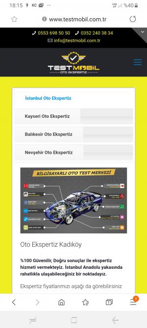 Test Mobil Oto Expertiz Satıcıyla Birlik Olup ***